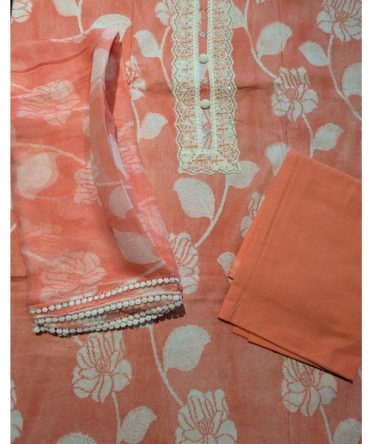 unstitched cotton salwar suit