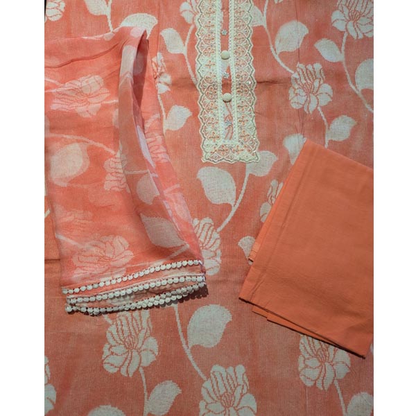 unstitched cotton salwar suit