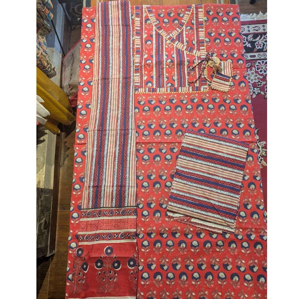 unstitched cotton salwar suit - Image 12