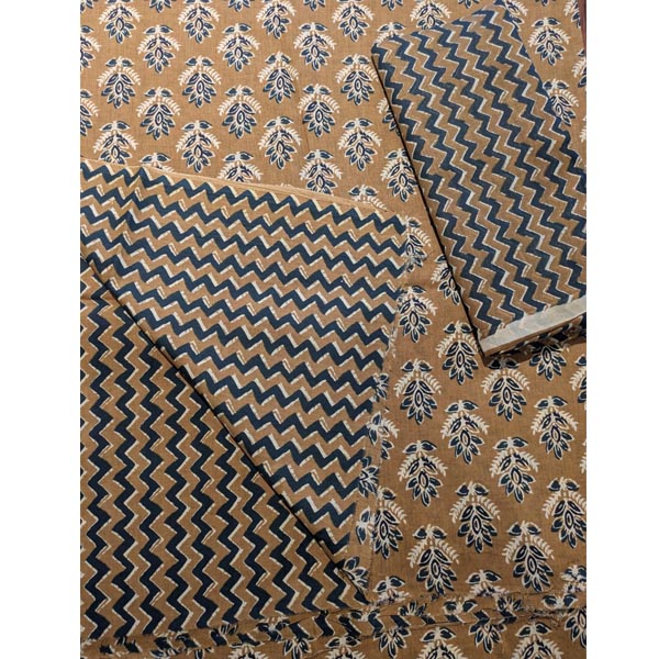 Printed cotton salwar suit - Image 3