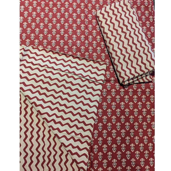 Printed cotton salwar suit - Image 2