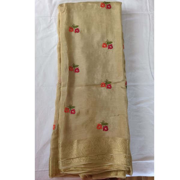 Semi Chiffon Saree - Image 2