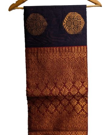 Midnight Gold Banarasi Elegance